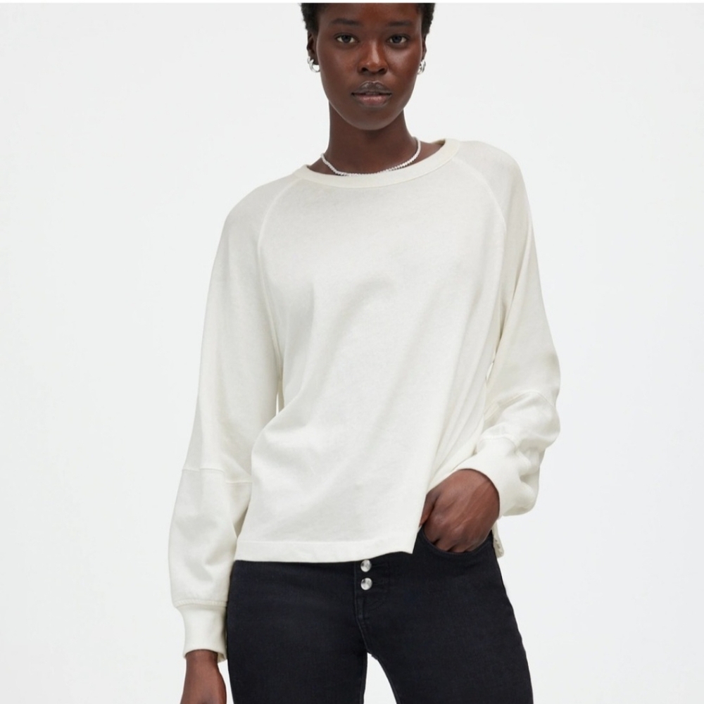 Madewell Relaxed Long-Sleeve Raglan Tee NWT